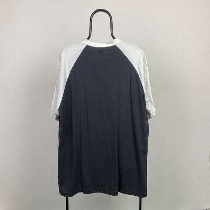 00s Nike Court T-Shirt Black Large
