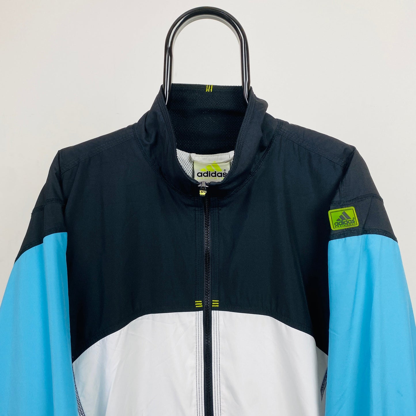 90s Adidas Equipment Windbreaker Jacket White XL