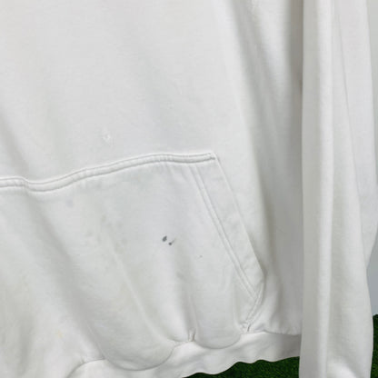 00s Nike Athletic Hoodie White XL