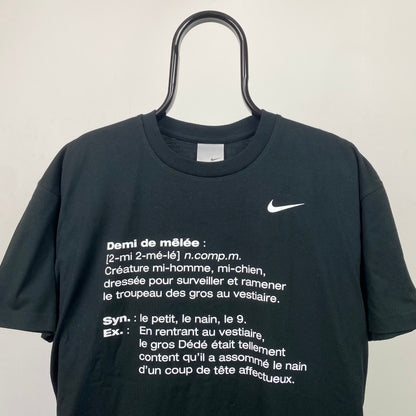 00s Nike France Rugby T-Shirt Black XL