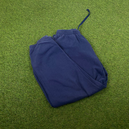 90s Nike Cotton Joggers Blue XS