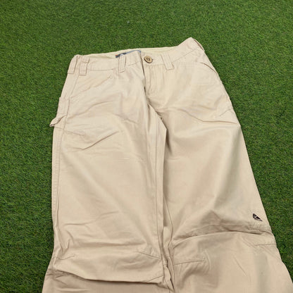 00s Nike ACG Cargo Trousers Joggers Light Brown XXS