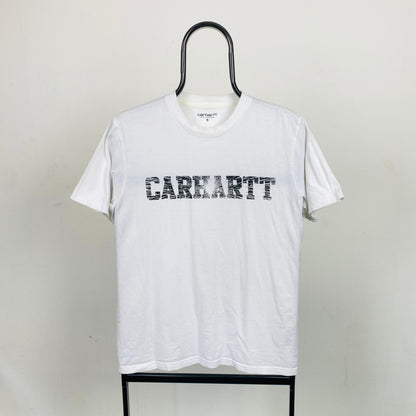 Retro Carhartt T-Shirt White Small