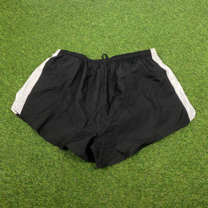 00s Nike Nylon Sprinter Shorts Black XL