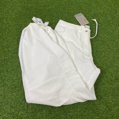 00s Nike Parachute Cargo Joggers White Small